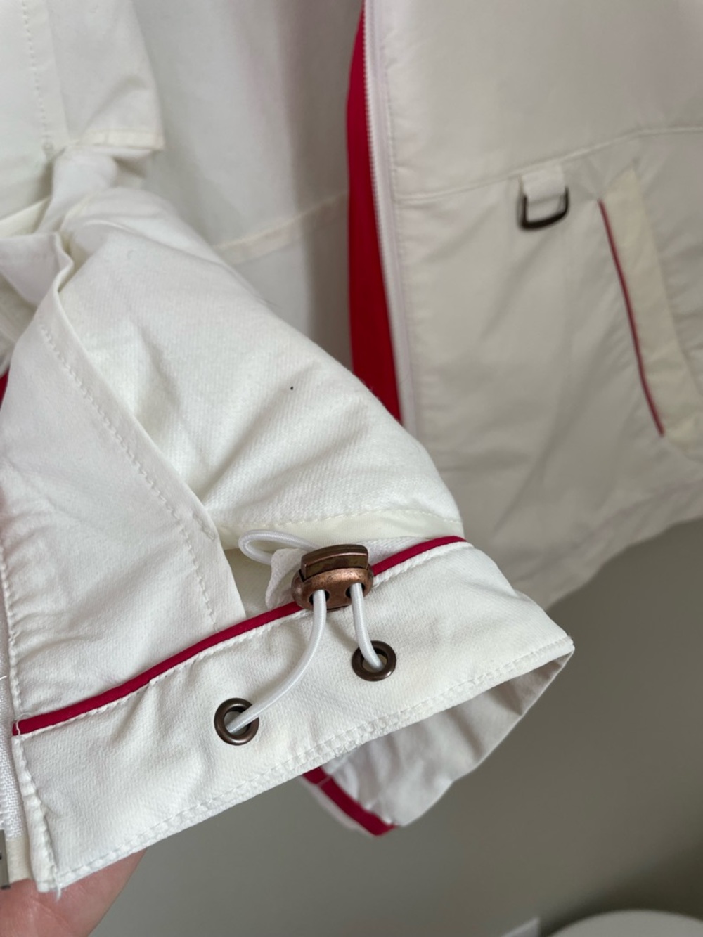 Luhta Finland White Softshell Performance Vest Size Medium Activewear Hiking - Picture 11 of 12